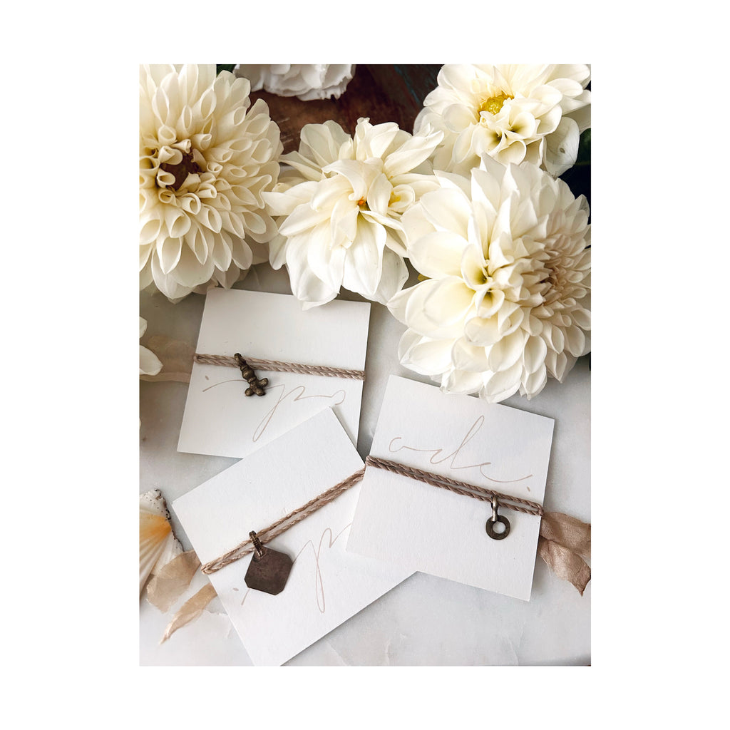 Poets Ode~ love bracelets