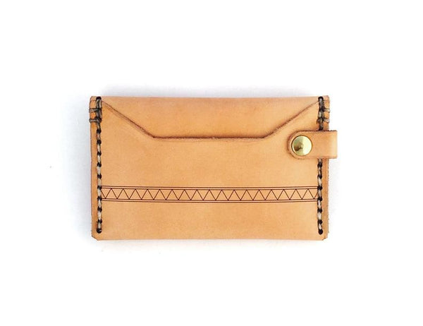 BLESS~Handcrafted leather wallet  LAST ONE SALE