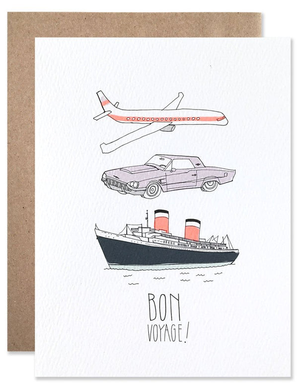 HARTLAND BROOKLYN~Bon voyage card
