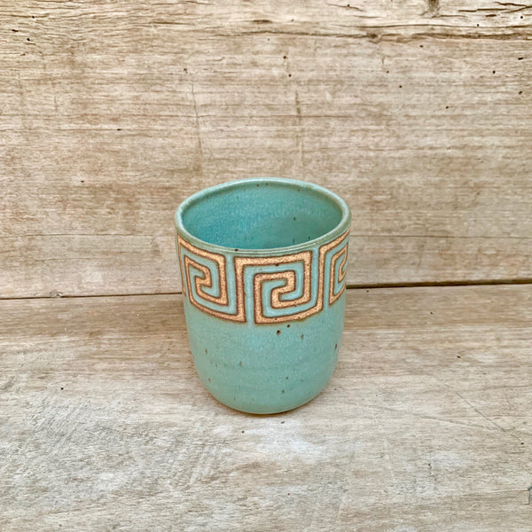 Ceramic cup~Desert Teal