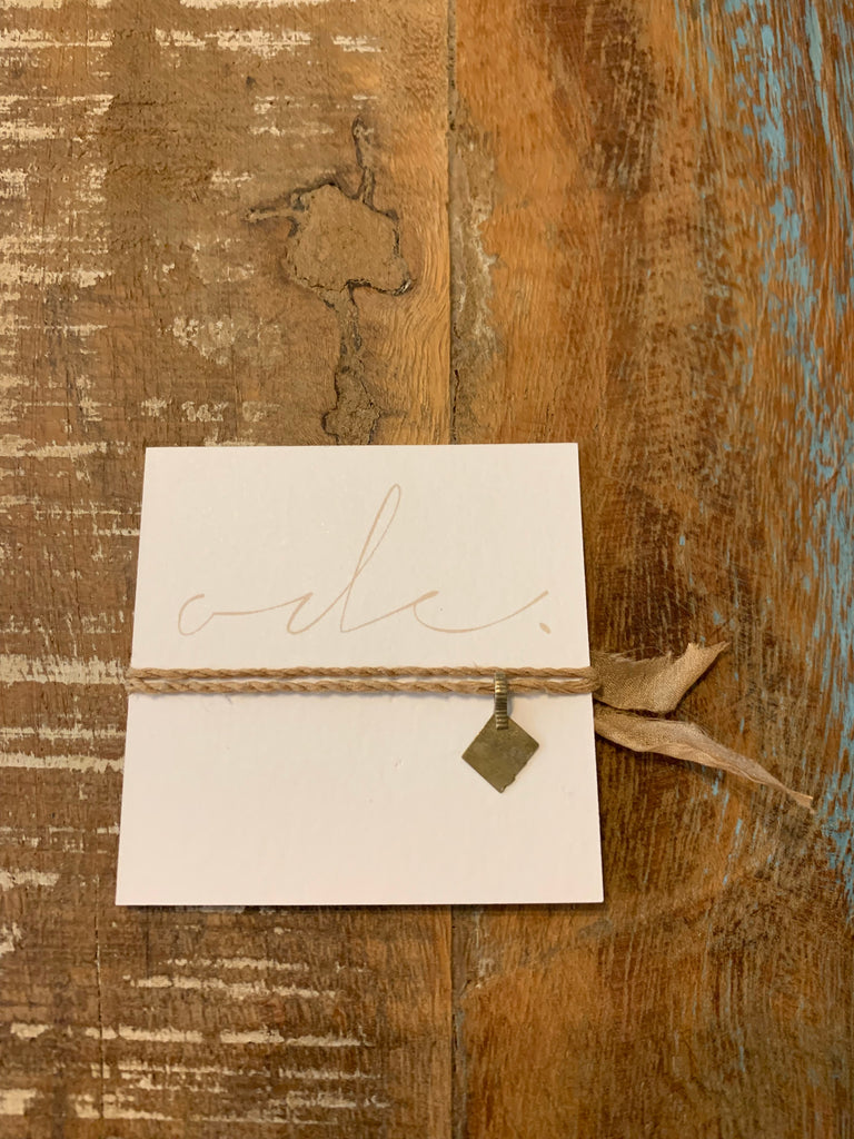 Poets Ode~ love bracelets